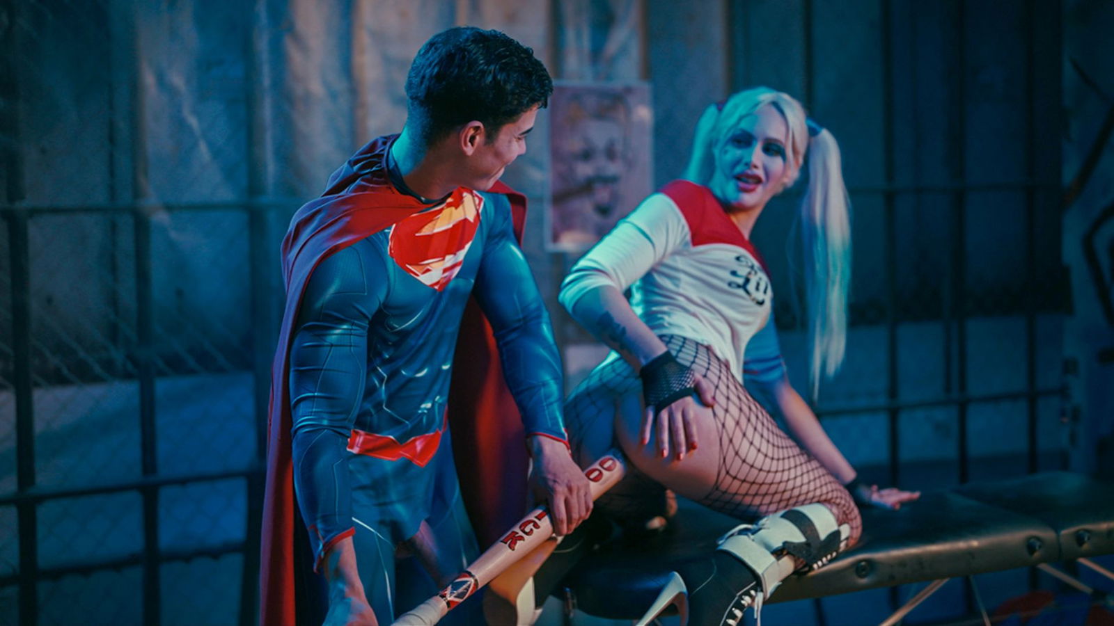Superman and Harley Quinn